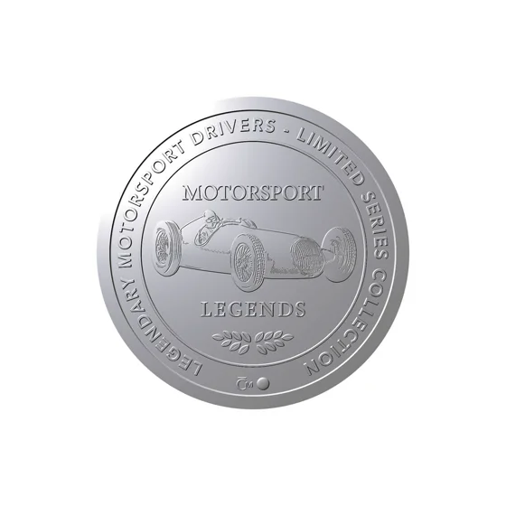 Stříbrná medaile Motorsport Legends 10 g